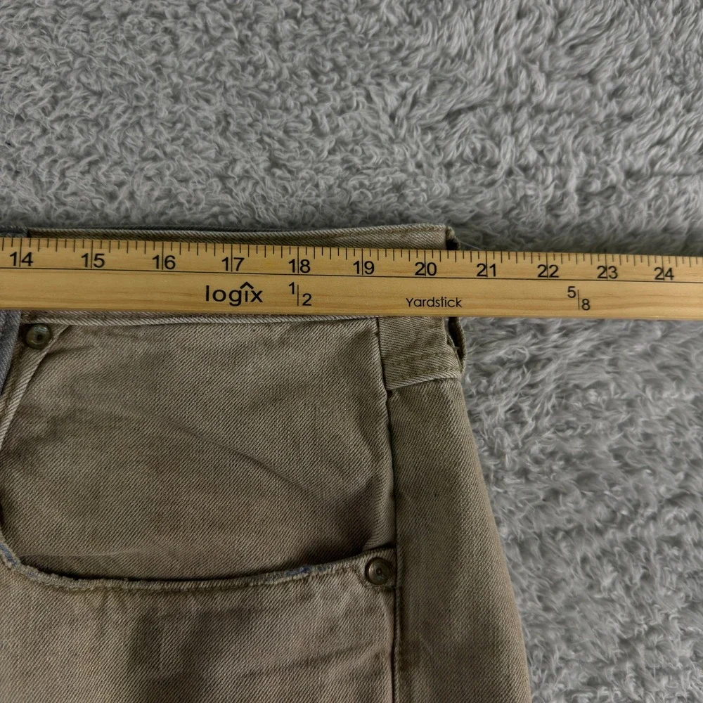 Robert Graham Classic Yates Mens Tan Khaki Straight Leg Pants 40x31